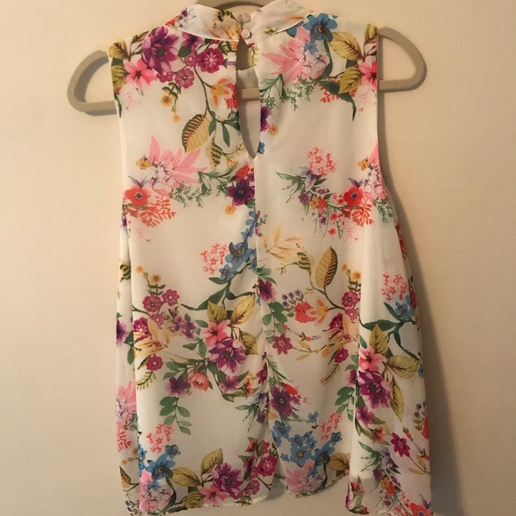 Multicolor, mock neck tank - Picture 2 of 2